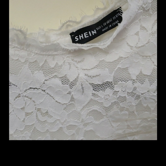 SHEIN Lace Long sleeve top - Picture 6 of 6